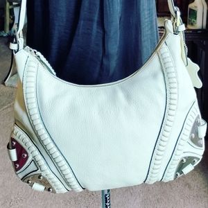 Cromia Handbag Purse Leather Italy